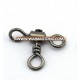 In Stock Fishing tackle Rolling swivel Cross-line Rolling Swivel