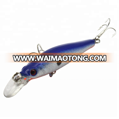 Customized Fishing lure artificial bait with 3D lure eyes