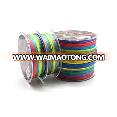 high quality colorful 300m PE 8x fishing line