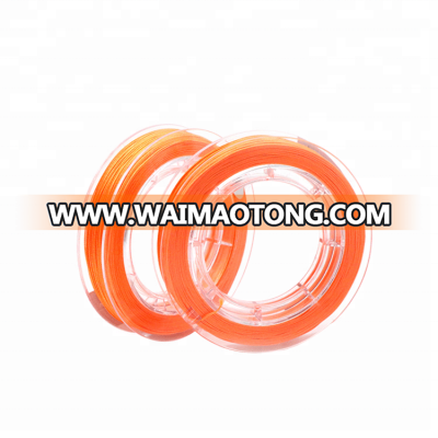 Strong Quality100M orange Color 8 Strands PE Fishing Line