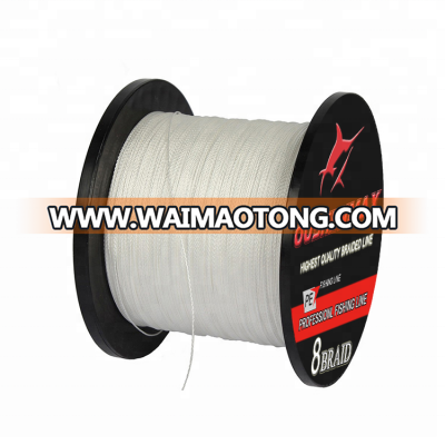 Super smooth PE fishing line 8 strands braid multifilament line fishing