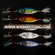 Factory 80g 100g 160g 250g sea big eyes slow pitch jigging laser metal hard fishing lure with hook