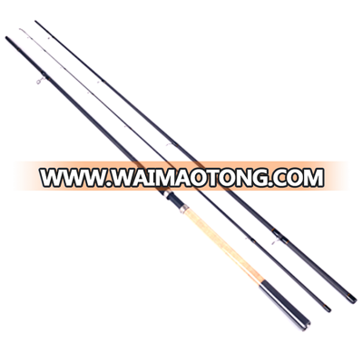 high quality 3.9-meter 3 section high carbon ultralight match fishing rod lure rod action 10-40 g fishing rod