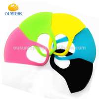 polyester sponge masks/ black air pollution proof sponge masks